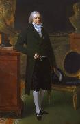 Pierre-Paul Prud hon Portrait of Charles-Maurice de Talleyrand-Perigord oil